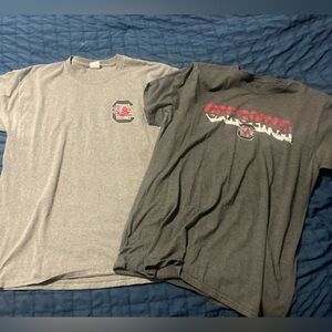 3 men’s South Carolina Gamecocks shirts